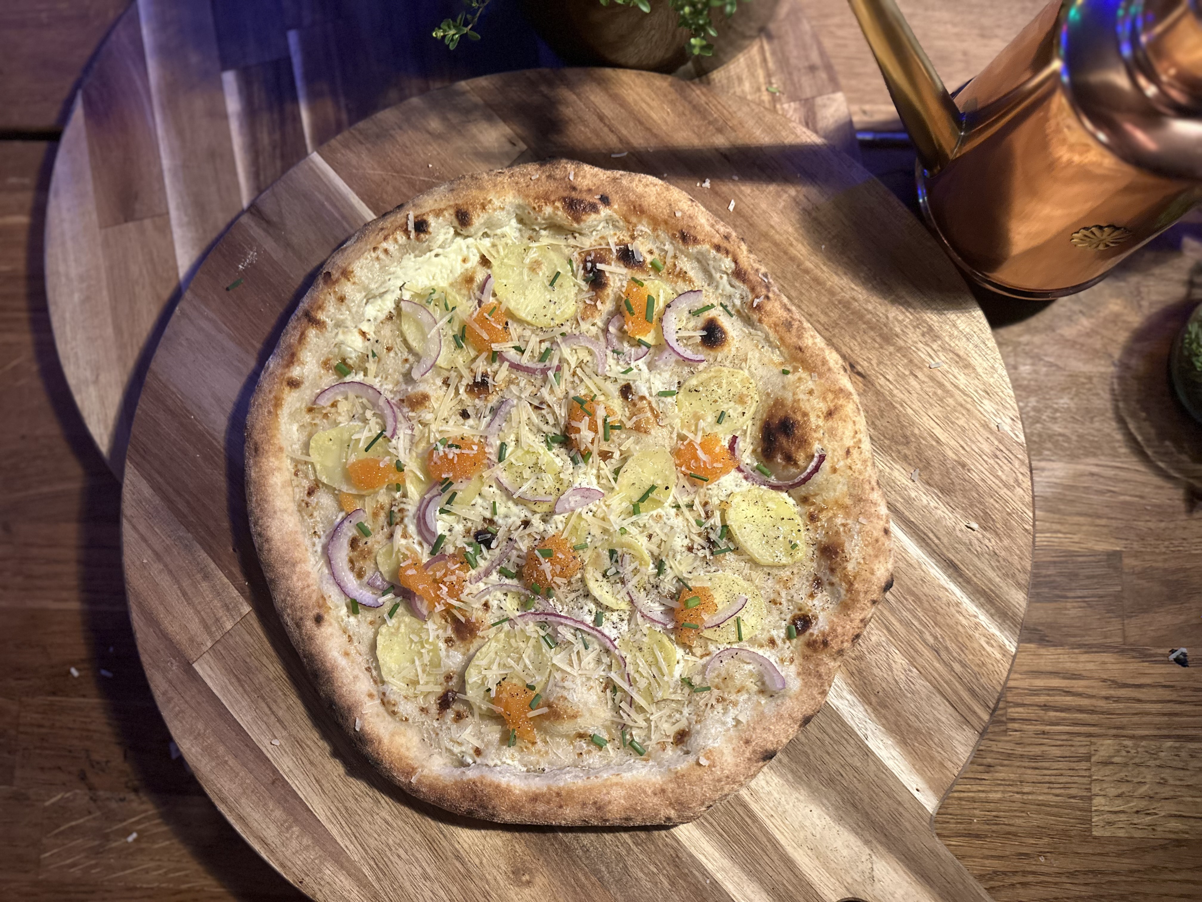 Pizza från Degbussens ugn